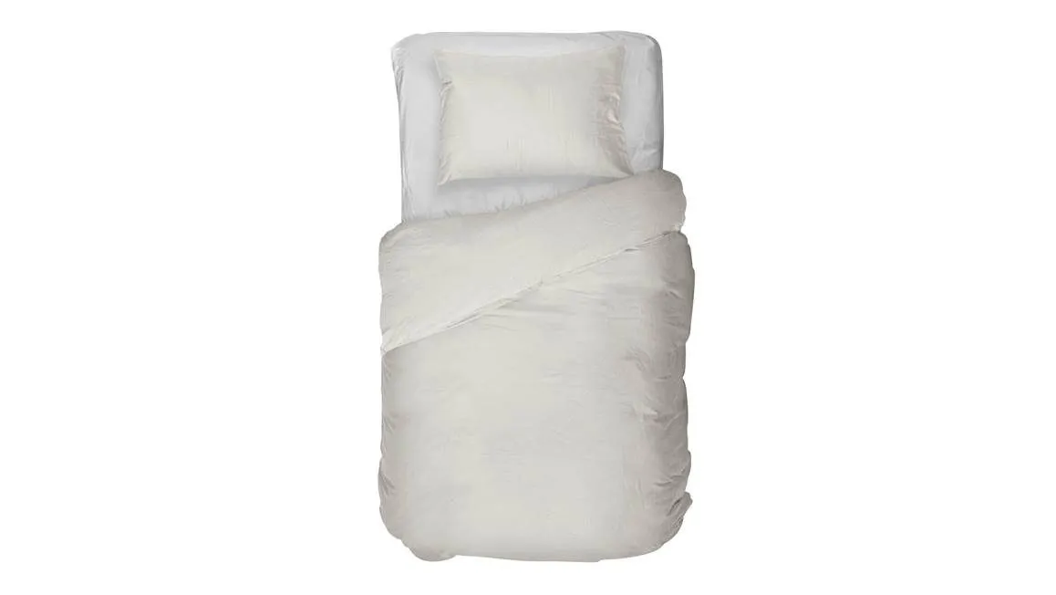 Kayori Naka housse de couette blanc cassé