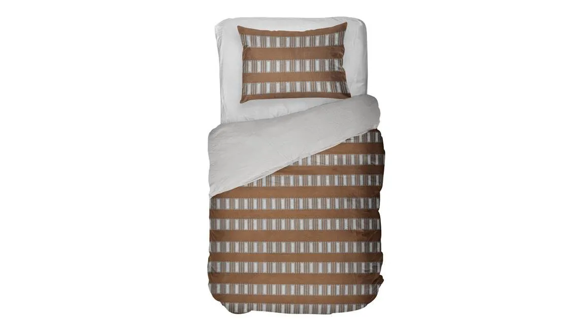 Kayori Ozora housse de couette marron