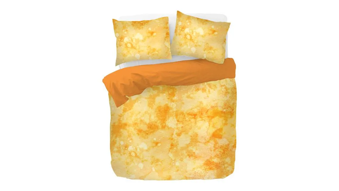 Kayori Reiko housse de couette jaune ocre