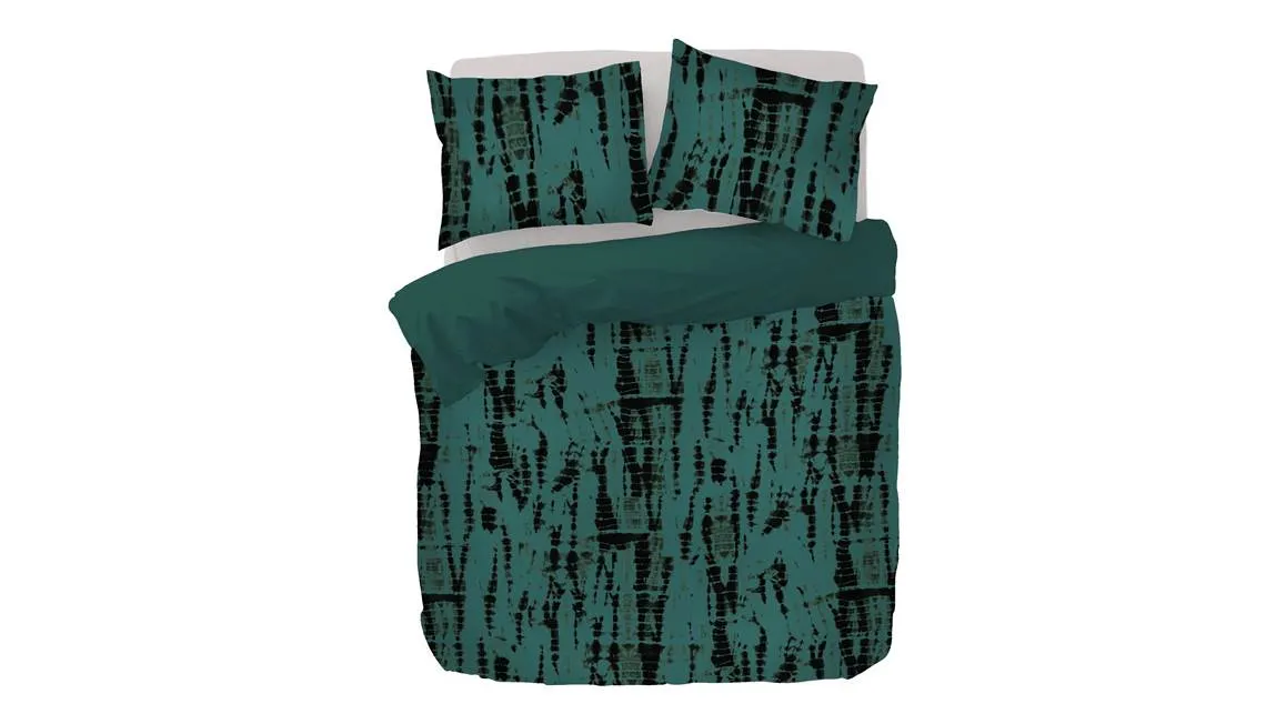 Kayori Sai housse de couette vert