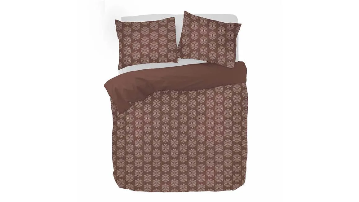 Kayori Saitama housse de couette brun argile