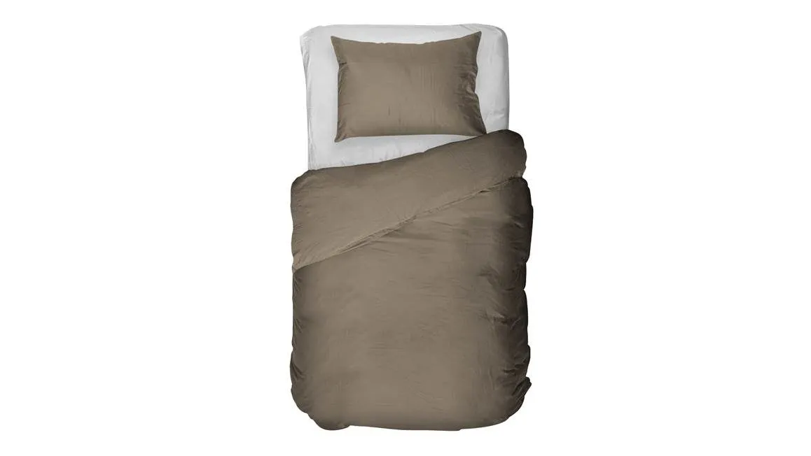 Kayori Shizu Premium housse de couette taupe