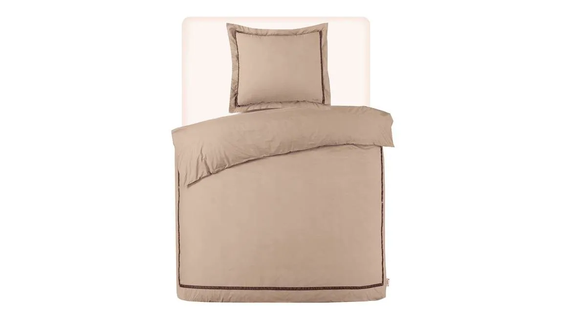 Kayori Yamato housse de couette blanc cassé