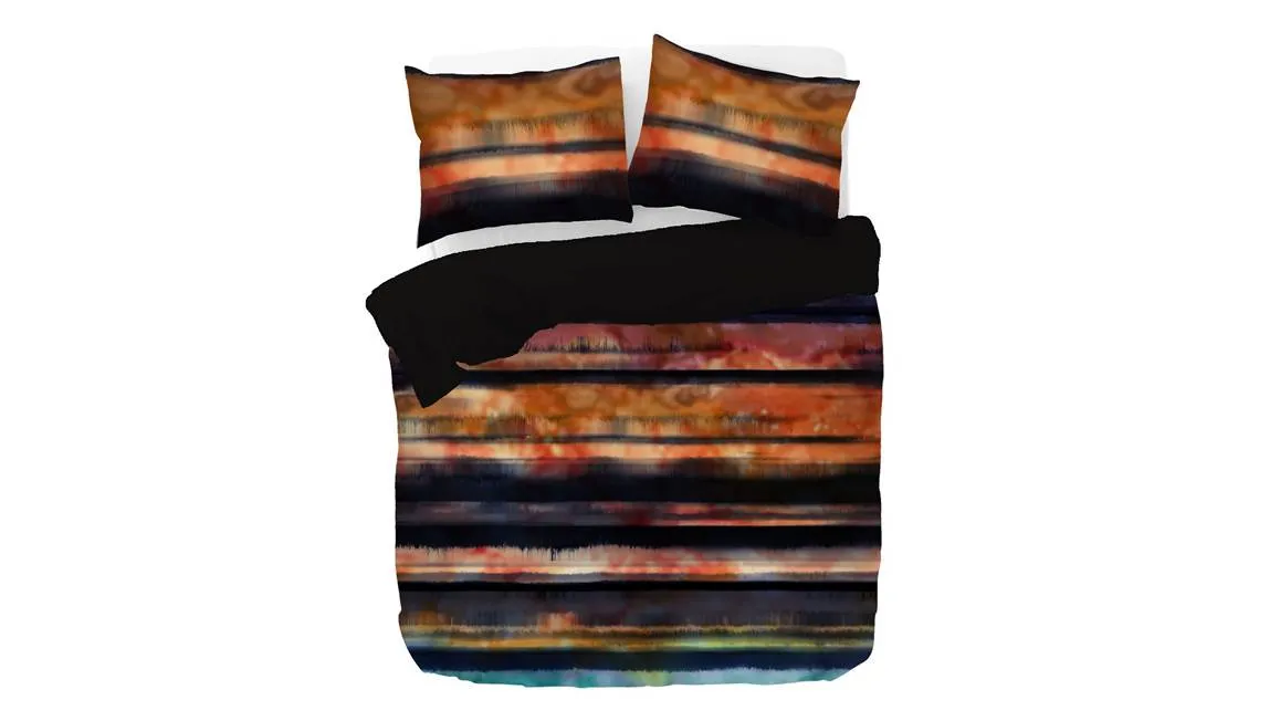 Kayori Yao housse de couette turquoise