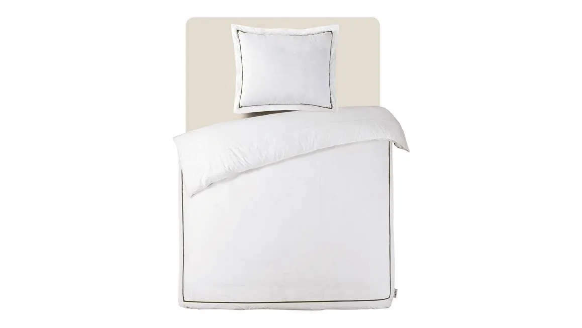 Kayori Yoichi housse de couette blanc