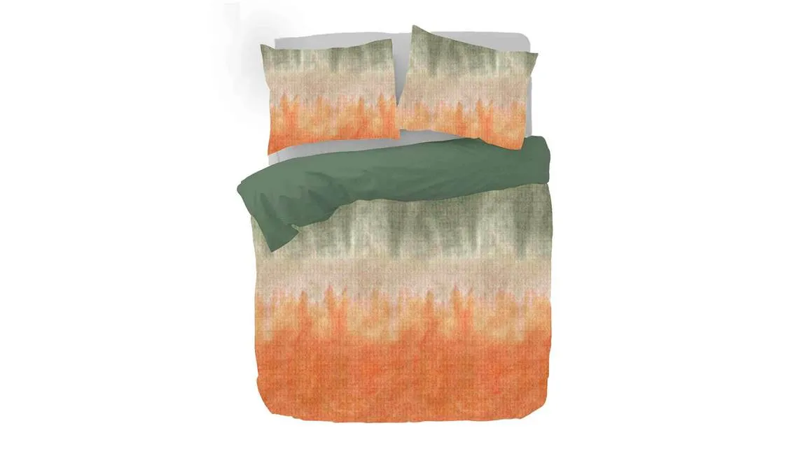 Kayori Yuzu housse de couette rouge