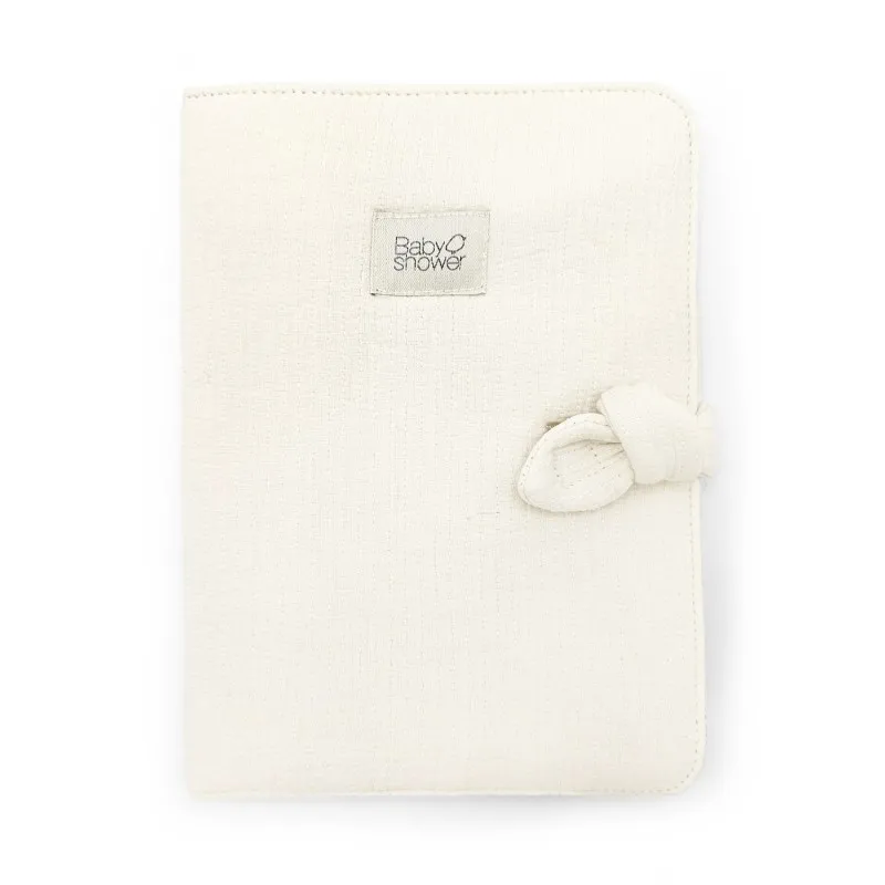 knot document folder ivory powder