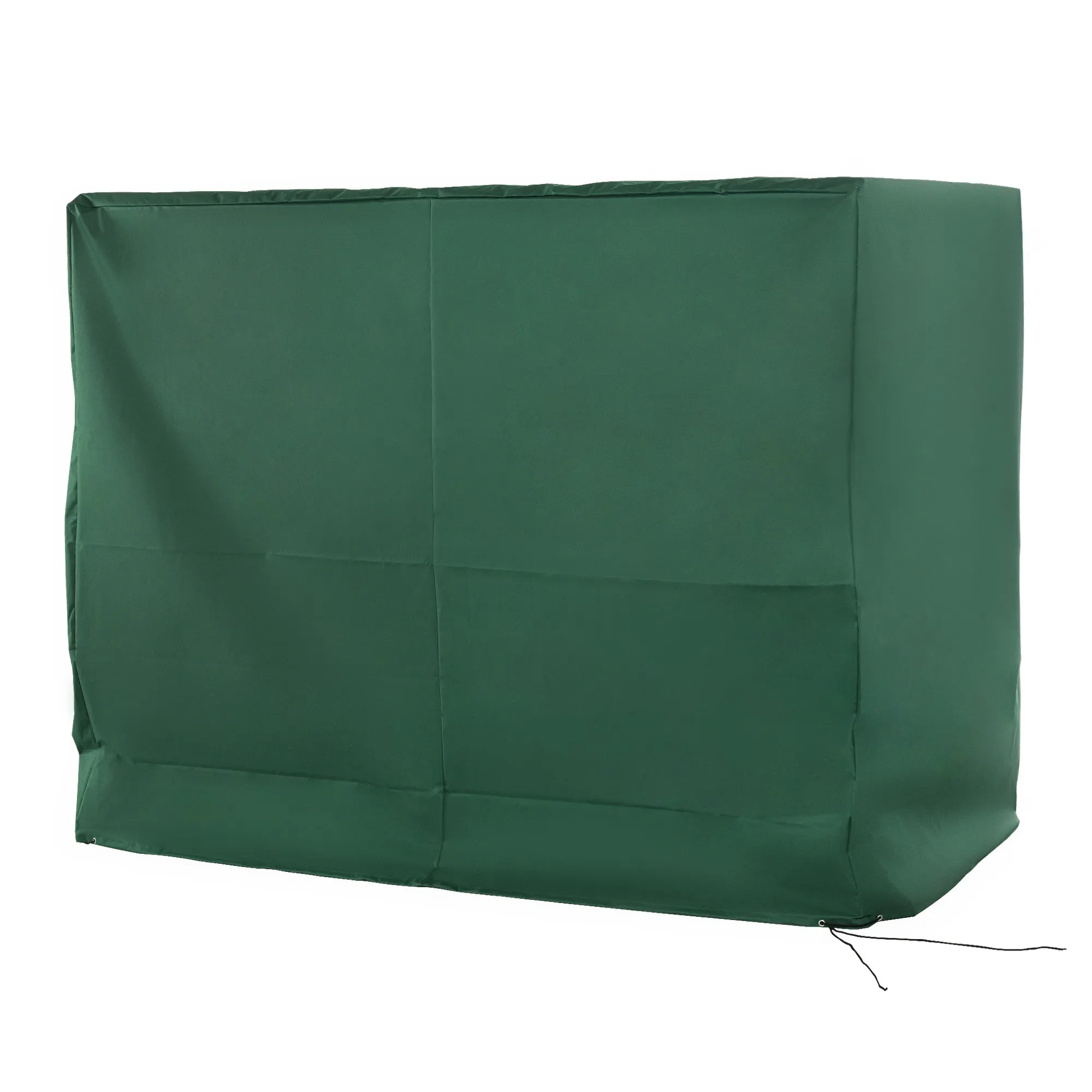 240L x 133Wcm 3-Seat Outdoor Garden Swing Chair Protective Cover Green Water UV Resistant