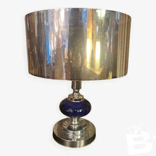 lampe bleue années 70
