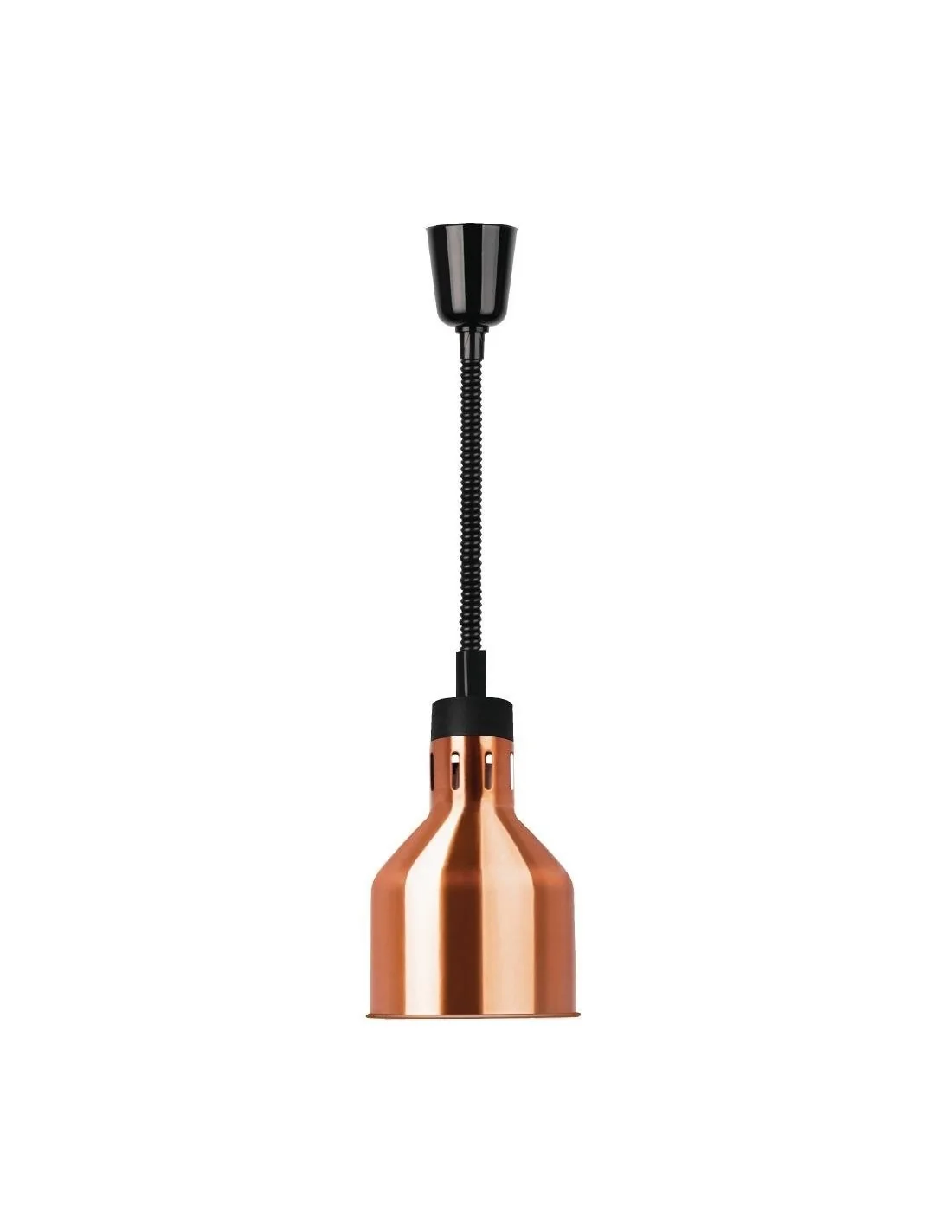 Lampe chauffante rétractable Buffalo finition cuivre