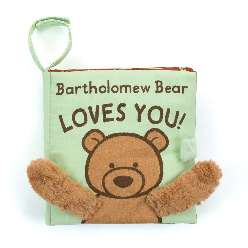 libro jellycat bartholomew bear loves you