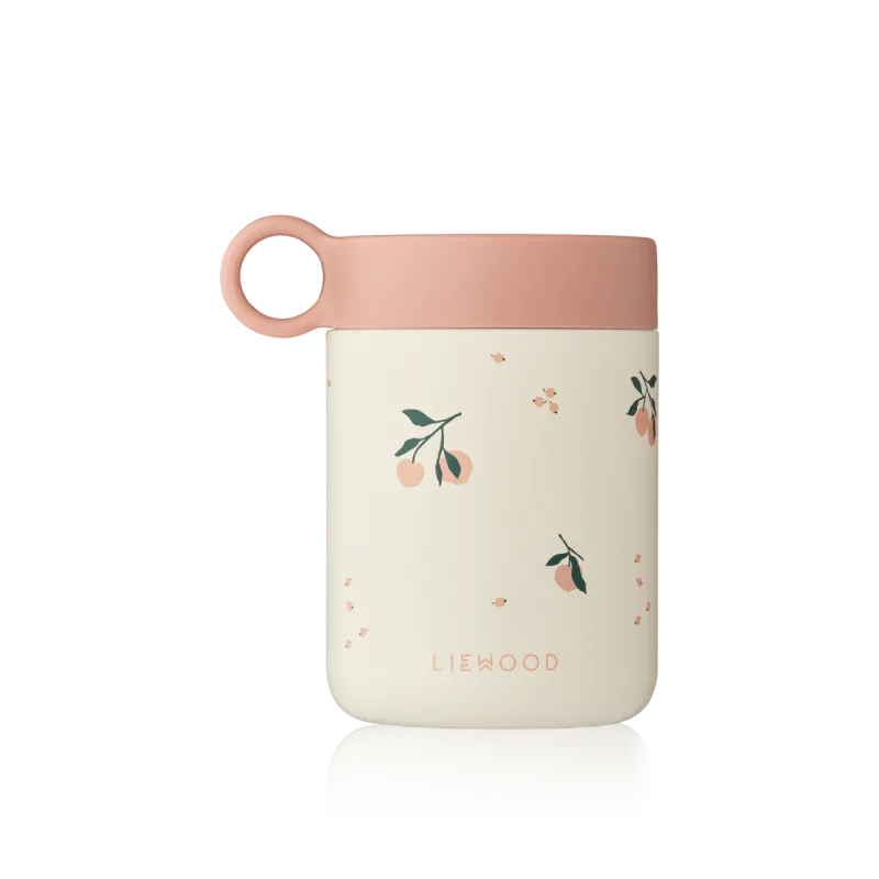 liewood kiani peach / sea shell food jar