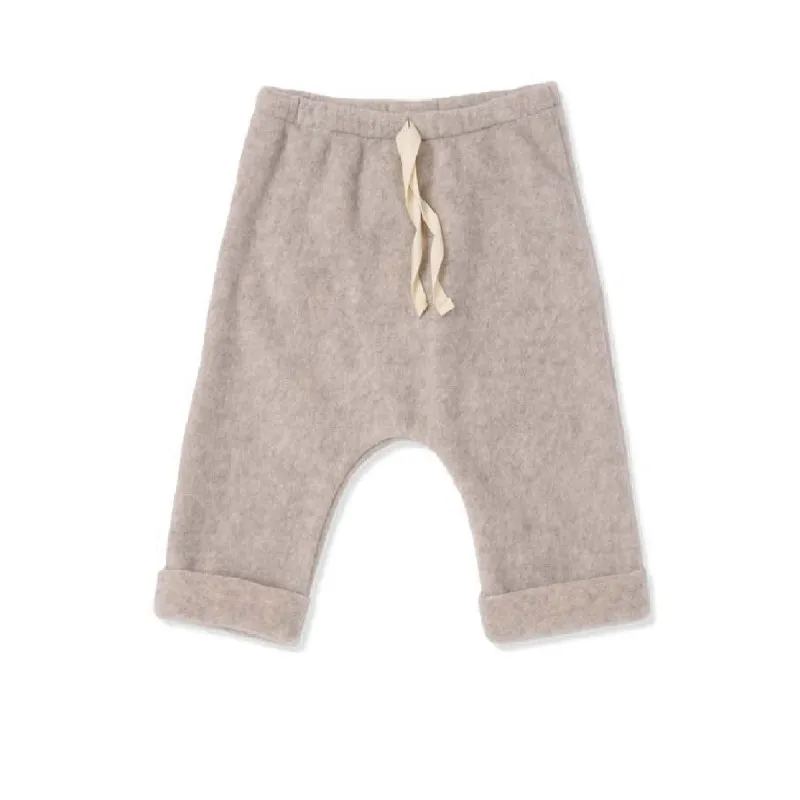 cozmo bamboo newborn pants beige