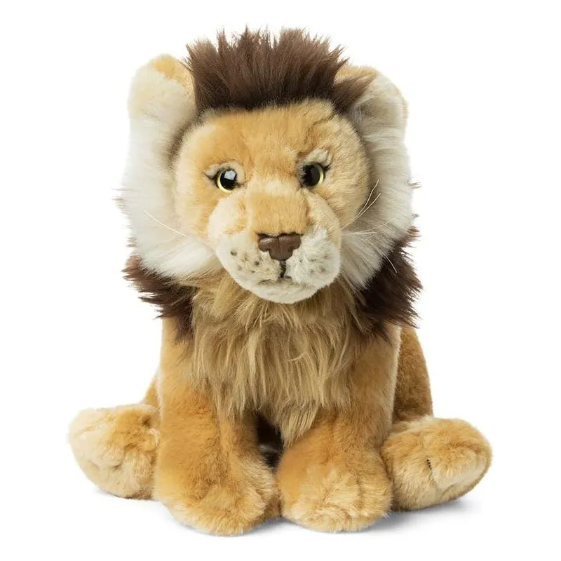 lion en peluche wwf