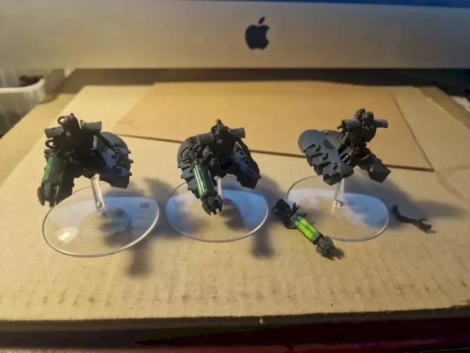 lot de 3 Destroyer Necrons Warhammer 40000