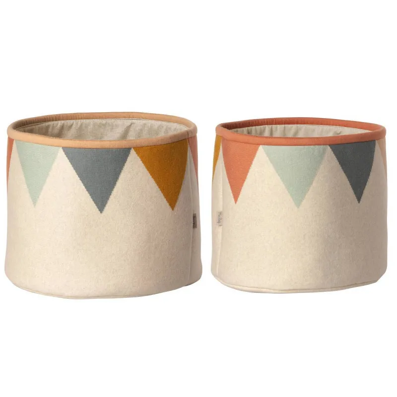 maileg rose 2 basket set