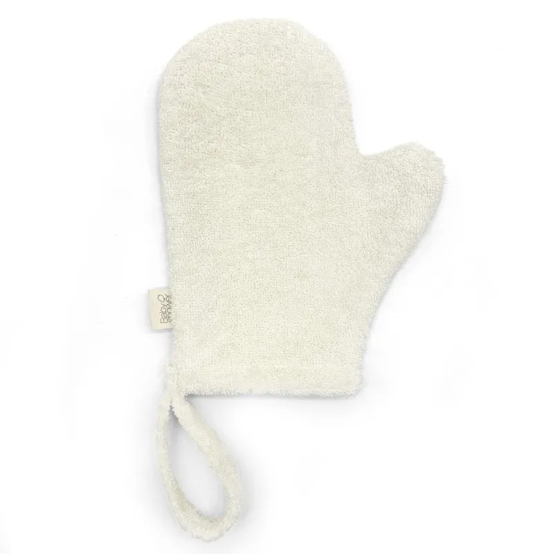 manopla baño terry ivory