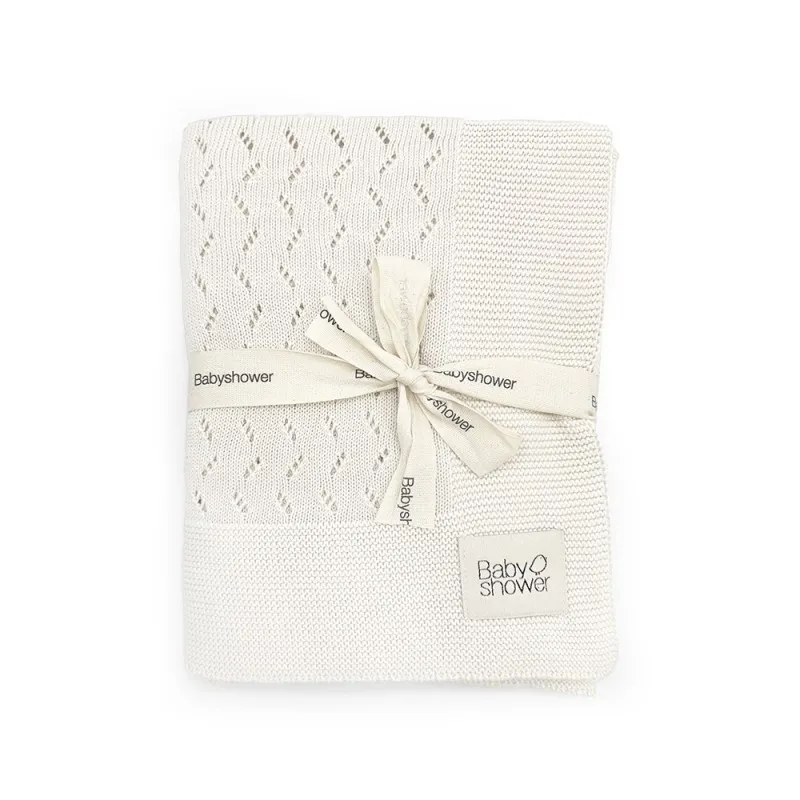 manta tricot classic ivory