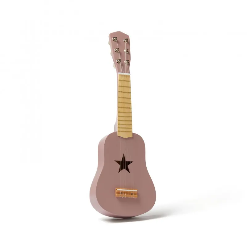 mauve kids concept wood guitar