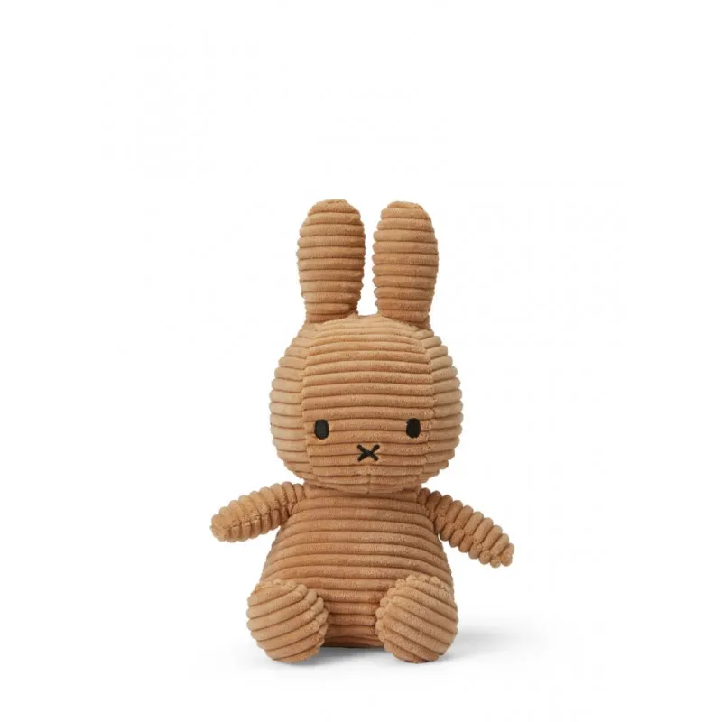 peluche miffy corduroy beige small