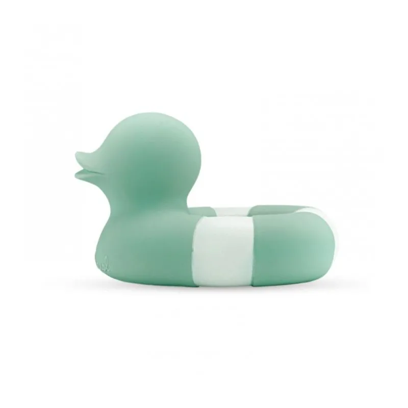 mordedor baño oli & carol patito floatie mint