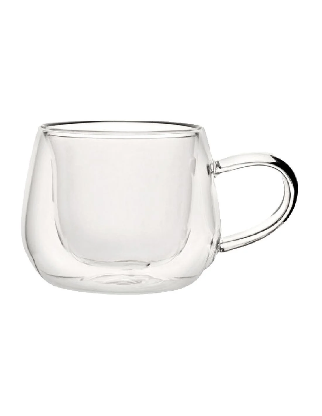 Mugs double paroi Buddha Utopia 8,5cl (lot de 6)