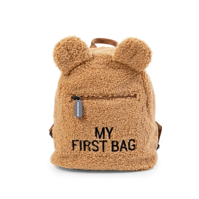 my first bag children's backpack teddy beige