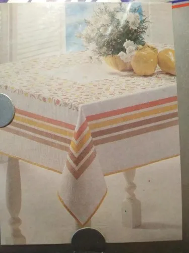nappe de luxe 100 % polyester 150 x 200 - neuve sachet scellé