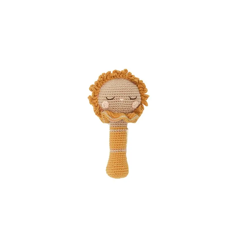 organic lenni lion rattle