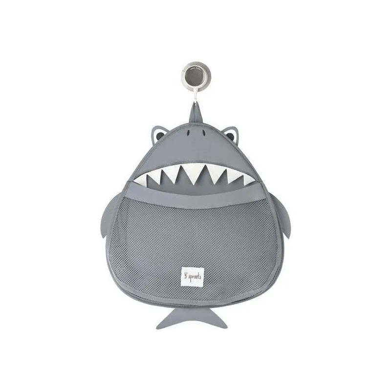 organizador baño tiburón