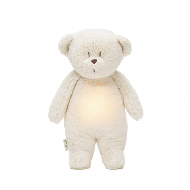 ours polaire natur en peluche moonie light-sound bio
