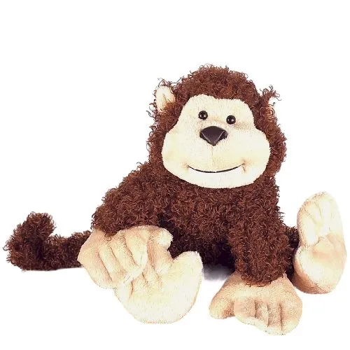 Peluche Doudou Collector Petit Singe GANZ Ty Beanie Webkinz