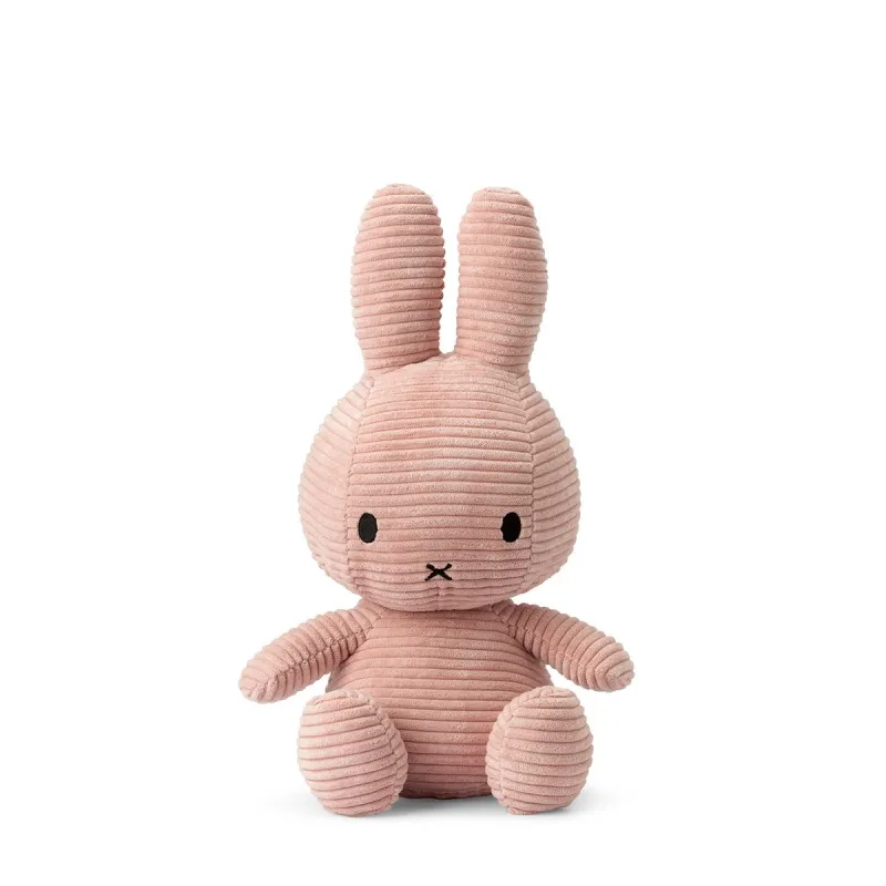 peluche miffy corduroy rose medium