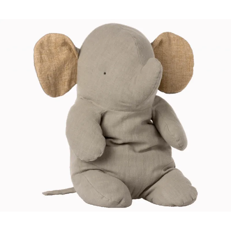 peluche safari grand elephant