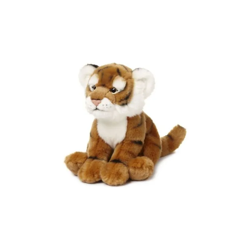 peluche tigre brun wwf