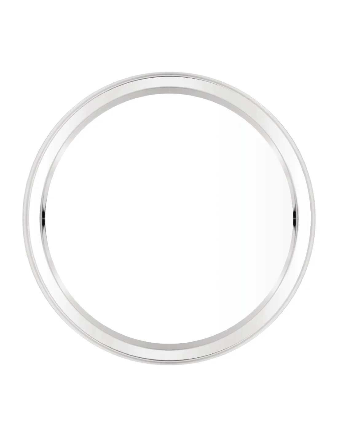 Plateau de service rond inox Olympia 305mm