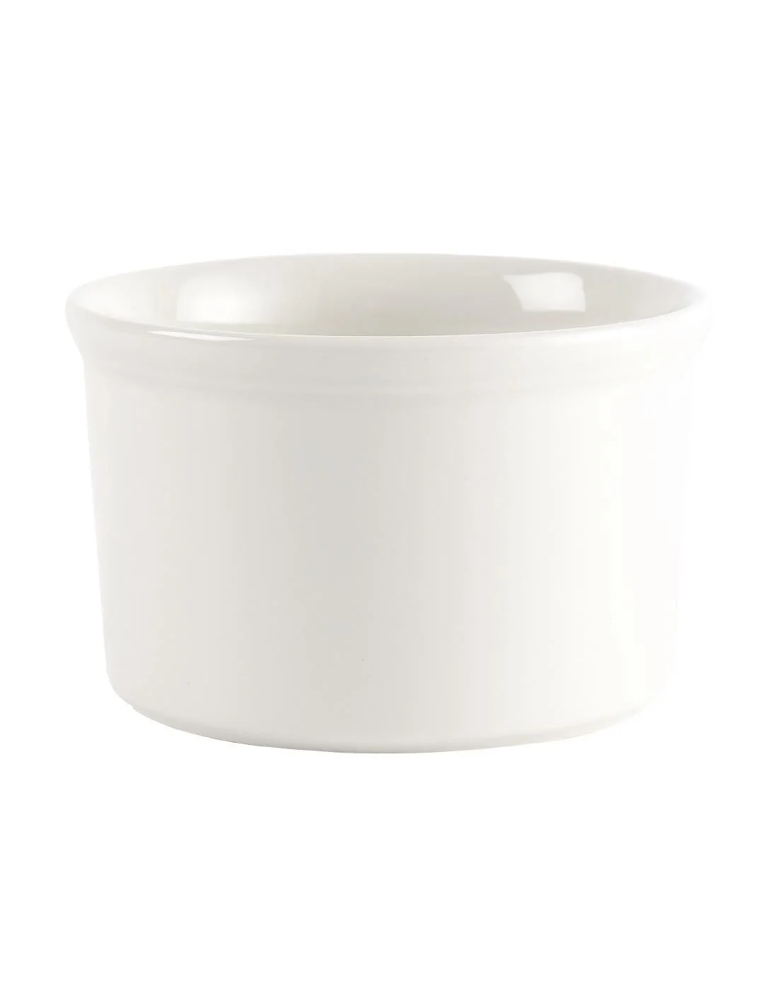 Plats à soufflé Churchill blancs 100mm (lot de 12)