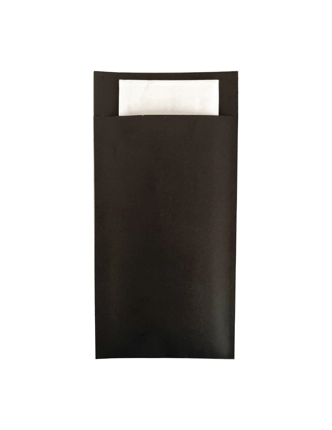 Pochettes à couverts avec serviette double point Europochette Royal (lot de 200)