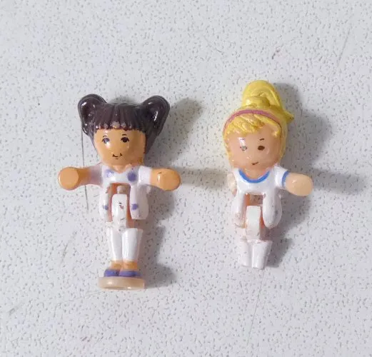 Polly Pocket Slumber Party Fun 1994 : 2 poupées
