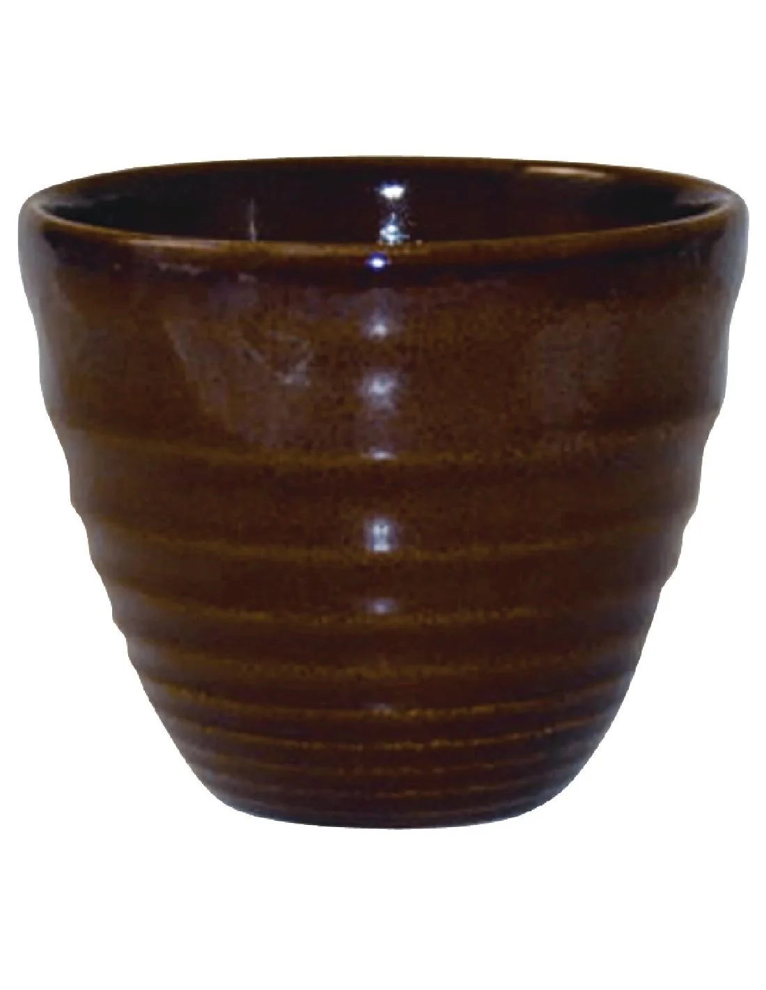 Pots à frites Churchill Bit on the Side Brown 284ml (Lot de 12)