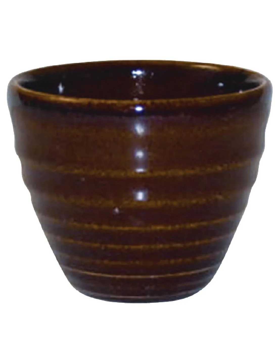 Pots à sauce Churchill Bit on the Side Brown 114ml (Lot de 12)