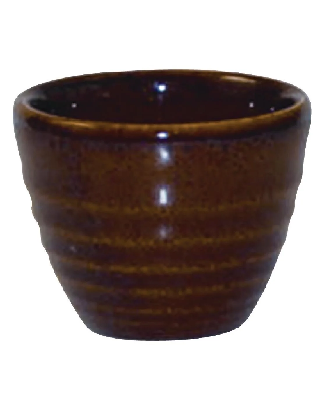 Pots à sauce Churchill Bit on the Side Brown 57ml (Lot de 12)