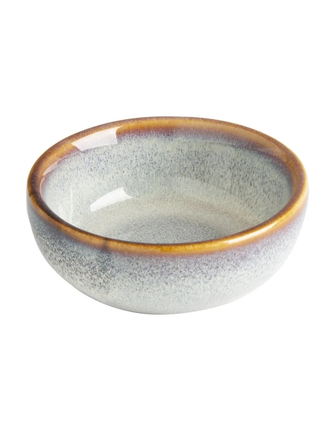 Pots à sauce Olympia Drift gris uni 78 mm (lot de 8)