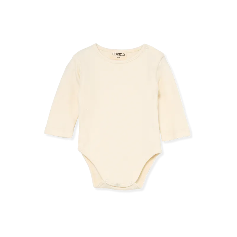 body en jersey doux nouveau-né cozmo ivory