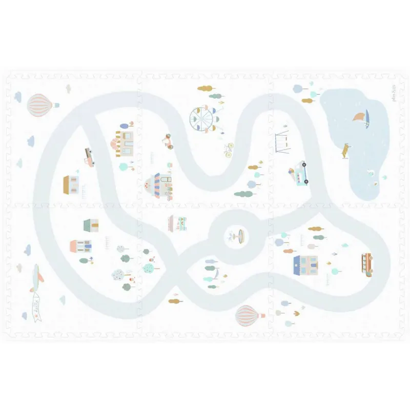 reversible play&go village play mat