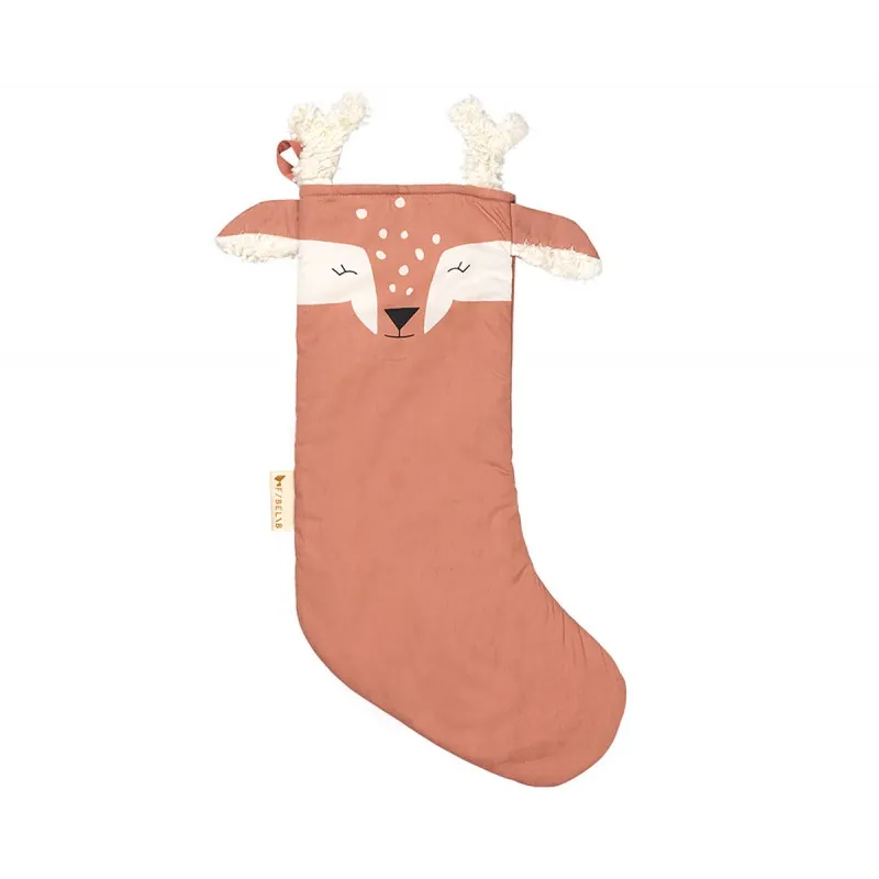 rose christmas sock