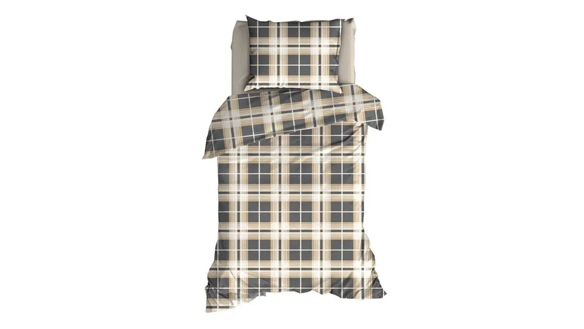 Satin d'Or Banff housse de couette caramel