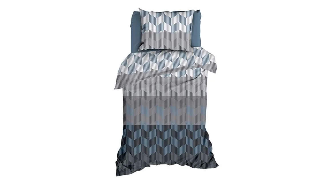 Satin d’Or Coperni housse de couette gris