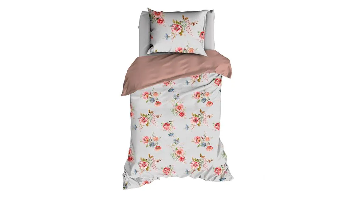 Satin d'Or Eileen housse de couette argent