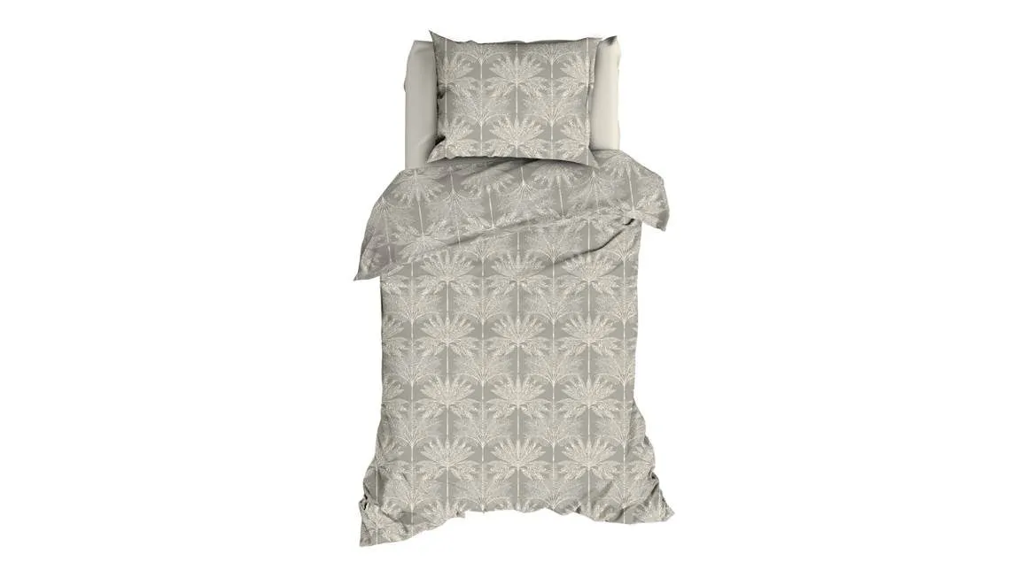 Satin d’Or Palmyra housse de couette kaki